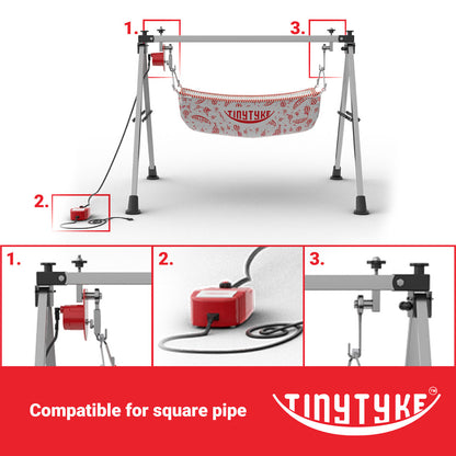 TinyTyke Baby Rocks Cradle Automation Kit for Manual Cradle | Ghodiyu | Crib | Swing | Jhula