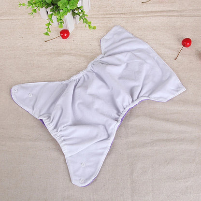 Baby Diapers Washable Reusable Nappies Grid Eco Friendly Cotton Baby Cloth Training Pant Cloth Diaper Adjustable Baby Fraldas