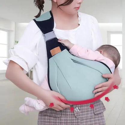 Lightweight Baby Carriers Strap For Infants Toddlers Multifunctional With Adjustable Shoulder Baby Carrier Comfortable