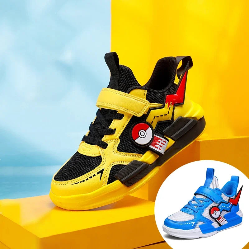 Children Cartoon Sneakers Kids Shoes Fashion Boys and Girls Sneakers Student Casual Running Shoes Breathable and Lightweight