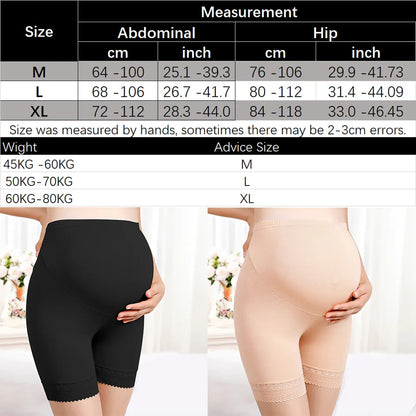 Summer Maternity Safety Pants Soft Slim Adjustable Premama Waist Pregnant Pregnancy Clothes Enceinte Pants Ropa Leggings Women