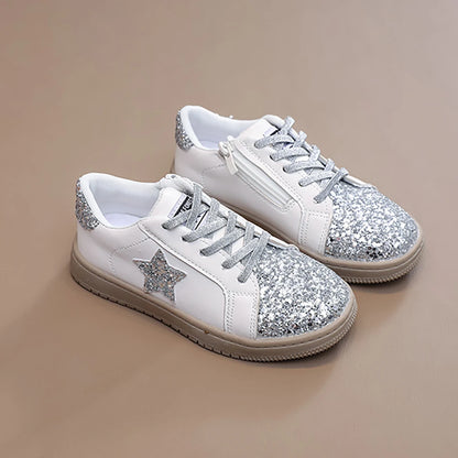 Kids Shoes Girls Boys Shoes Glitter Sequin Children Sneakers Boys Girls Sneakers Sparkle Star Kids Sneakers Boys Sneakers Girls