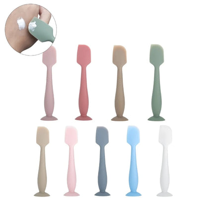 Baby Diaper Cream Spatula Applicator Butt Pastes Spatula Diaper Cream Brush for Baby Silicone Diaper Rash Cream Brush