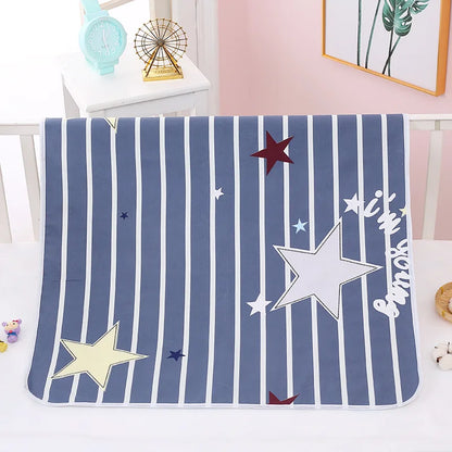 Reusable Baby Changing Mat Cover Diaper Mattress Bed Sheets for Newborn Baby Waterproof Portable Change Pad Table Floor Play Mat