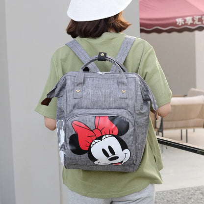 Mommy Maternity  Bag Disney Mickey Mouse Diaper Waterproof Backpack Storage Bag Large Capacity Baby Stroller Fashion Travel Bag